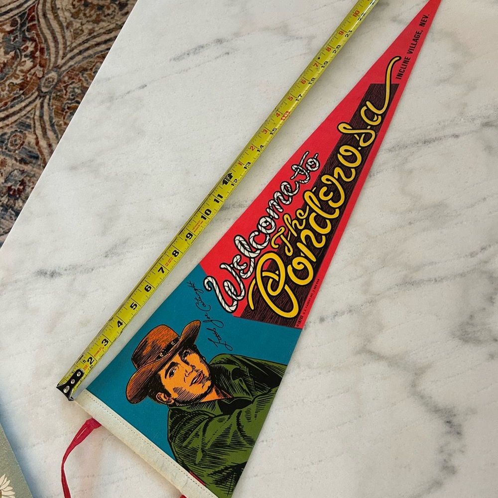 Vintage Ponderosa Pennant